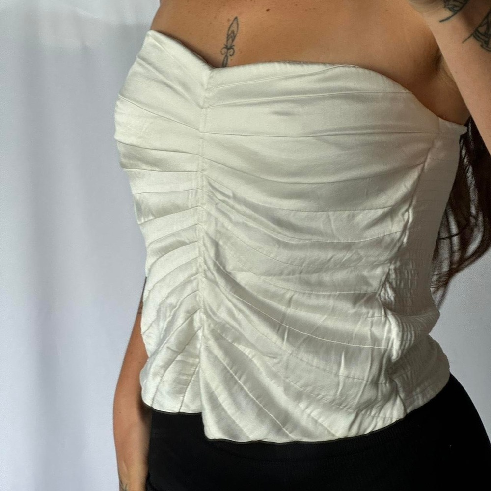Bebe Strapless Top M